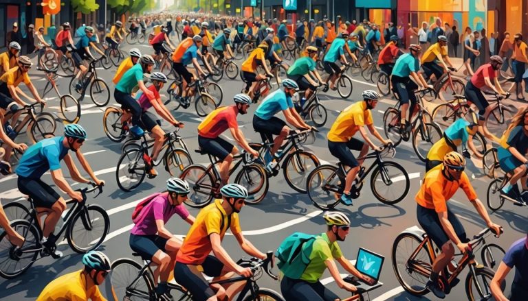 Les réseaux sociaux : un atout pour les cyclistes